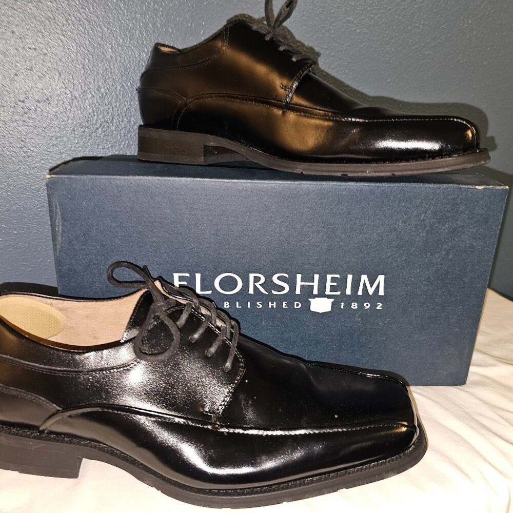 FLORSHEIM comfortech black men's dress shoes